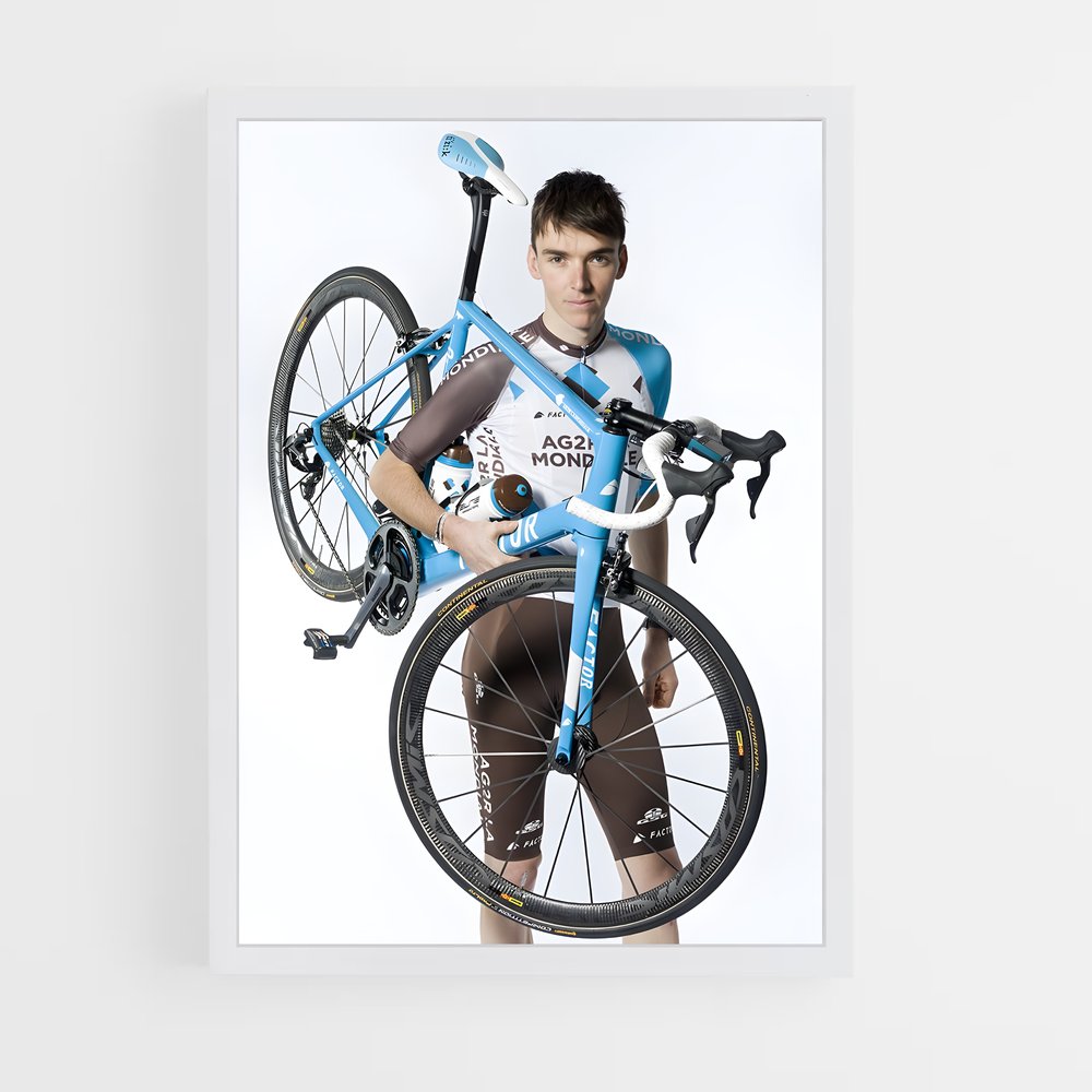 Poster Pédalage Énergique – affiche Cyclisme (vue 3)
